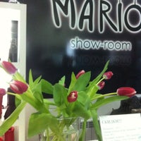 Photo taken at Mario show-room by Олеся on 3/1/2013