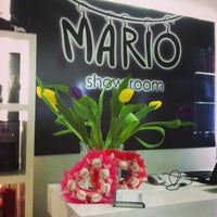 Photo taken at Mario show-room by Олеся on 3/6/2013