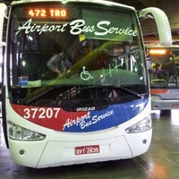 Photo taken at Airport Bus Service by Manuela P. on 11/7/2012