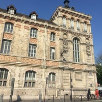 Photo taken at Lycée Chaptal by Sandrine A. on 5/27/2016