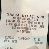 Saaka Nilai Sdn Bhd 2 Tips From 143 Visitors
