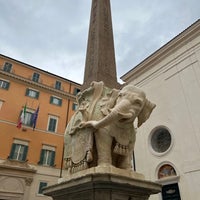 Photo taken at Piazza della Minerva by Jeroen B. on 9/27/2021