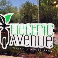 Photo taken at Electric Avenue Scooters by Bryce on 4/22/2014