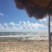 Photo taken at Playa Paraiso by Castor C. on 10/22/2018
