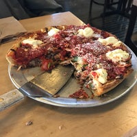 Photo taken at Blue Line Pizza by Dave H. on 12/29/2018