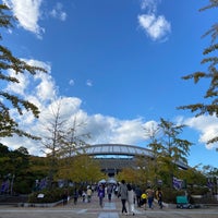Photo taken at EDION Stadium Hiroshima by かえで on 10/22/2023