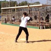 Photo taken at Memorial Park Softball Fields by Elicia on 10/27/2012