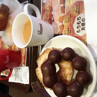 Photo taken at Mister Donut by pata s. on 3/30/2016