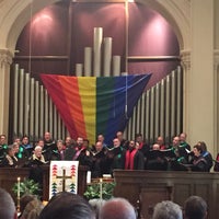 Снимок сделан в Saint Mark United Methodist Church of Atlanta пользователем Hugh W. 10/15/2017