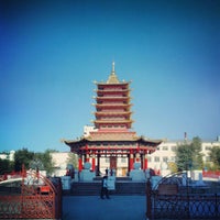 Photo taken at Пагода семи дней by STILET on 9/17/2012