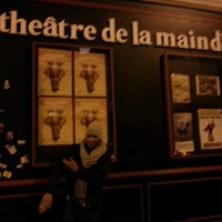 Photo taken at Théâtre de la Main d&amp;#39;Or by Eric D. on 2/22/2014