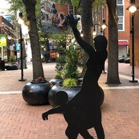 Photo taken at Charlottesville Historic Downtown Mall by Faye O. on 10/13/2022