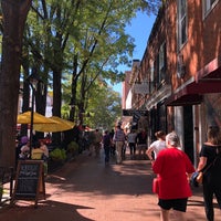 Photo taken at Charlottesville Historic Downtown Mall by Faye O. on 10/15/2022