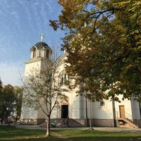 Photo taken at Hram Preobraženja Gospodnjeg by Branislava B. on 10/23/2016