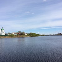Photo taken at Слияние рек Волга и Тверца by Sasha S. on 5/4/2019