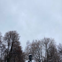 Photo taken at Памятник С. А. Есенину by Sasha S. on 1/2/2021