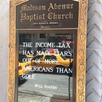 Photo prise au Madison Avenue Baptist Church par Umang le4/15/2013