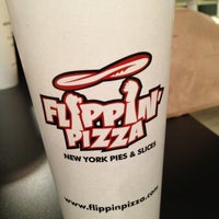 Photo taken at Flippin Pizza by Erin on 1/7/2013