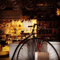 Photo taken at Waterfront Bicycle Shop by Jaime S. on 3/28/2014