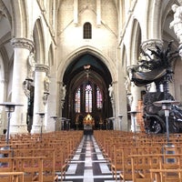 Photo taken at Église Notre-Dame de la Chapelle / Onze Lieve Vrouw Ter Kapellekerk by Süm U. on 12/14/2019