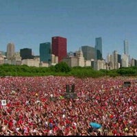 Photo taken at 2013 Chicago Blackhawks Stanley Cup Championship Rally by Ron W. on 6/28/2013