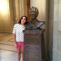 Photo taken at Bust of Harvey Milk by Maral E. on 7/25/2014