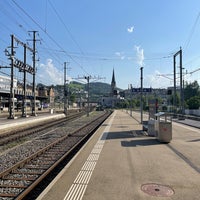 Photo taken at Bahnhof St. Gallen by Marc-Oliver S. on 6/19/2022