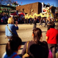 Photo taken at 115th Golden Dragon Parade by Lee Y. on 2/2/2014