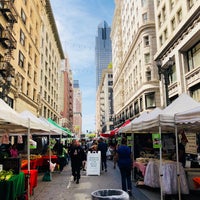 Photo taken at Historic Core Farmers Market by Greg D. on 4/8/2018