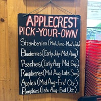 Foto scattata a Applecrest Farm Orchards da Rainbeau il 9/10/2023