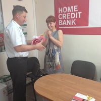 Photo taken at Home Credit Bank by Аня Р. on 5/21/2013