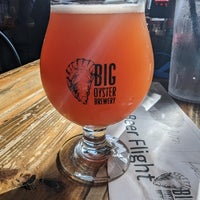 Photo taken at Big Oyster Main Brewery by dena r. on 4/29/2023