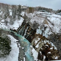 Photo taken at Shirahige Falls by Mondi C. on 4/1/2024