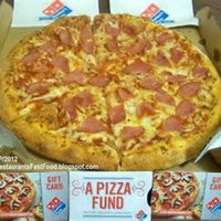 Photo taken at Domino&amp;#39;s Pizza by James on 4/18/2013