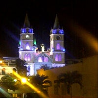 Photo taken at Iglesia San Jacinto de Yaguachi by Mireya M. on 9/26/2012