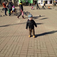 Photo taken at Площадь перед Современником by Екатерина М. on 3/11/2014