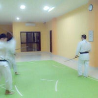 Photo taken at Iwama Aikido - Wolves Den by Ferial L. on 2/4/2014