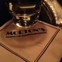Photo taken at Morton&amp;#39;s The Steakhouse by Wanda on 2/16/2013