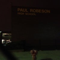 Photo taken at Robeson High School by Ronald on 12/15/2012