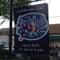 Photo taken at Sock Dreams by Peter H. on 4/14/2013