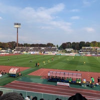 Photo taken at Shoda Shoyu Stadium Gunma by 天使礫九段 on 11/5/2023