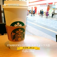 Photo taken at Starbucks Coffee 大分フォーラス店 by Kenji A. on 1/30/2017