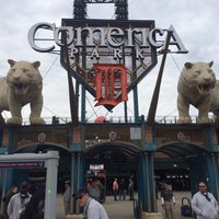 Photo taken at Comerica Park by David P. on 5/20/2015