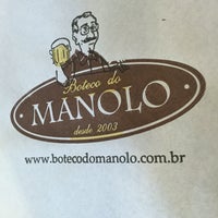 Photo taken at Boteco do Manolo by Thiago D. on 5/12/2016