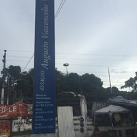 Photo taken at SuperVia - Estação Augusto Vasconcelos by Thiago D. on 2/29/2016