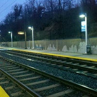 Photo taken at North Linthicum Light Rail Station by Casie S. on 1/14/2013