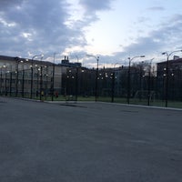 Photo taken at Спортивные корты, гимназия №21 by Бабенко А. on 5/2/2014