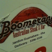 รูปภาพถ่ายที่ Boomerang Australian Steak &amp;amp; Bar โดย Renato D. เมื่อ 1/11/2013