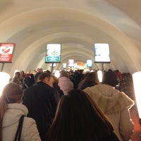 Photo taken at metro Prospekt Prosvescheniya by 🇺🇸Дмитрий🇷🇺 D. on 4/16/2013