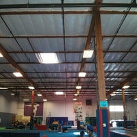 Photo taken at Seattle Gymnastics Academy Columbia City by Tri N. on 7/12/2014